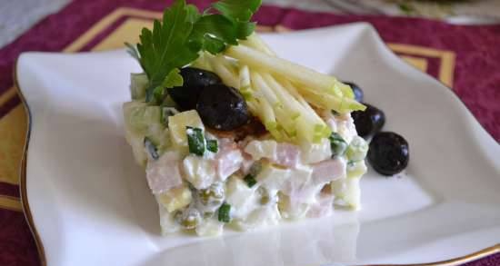 History of Olivier salad (method of its preparation and recipe)