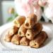 Rhubarb shortbread cookies