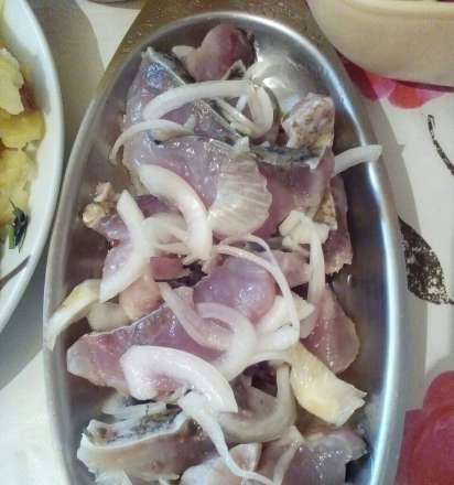 Pickled silver carp Sugudai