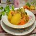 Pieczeń cielęca z ziemniakami i grzybami na niedzielny obiad (piekarnik)