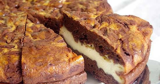 Chocolade mascarpone cake