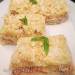 Cake - appetizer fish Napoleon with apples