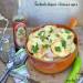 Vegetable casserole with smoked cheese