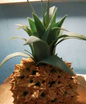 Cake "Pineapple 3D" (master class)