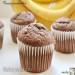 Lean banana muffins with peanut butter and flaxseed egg