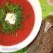 Cream borscht i en blendersuppekoker Endever SkyLine BS-90