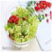 Vegetable salad with red currant berries