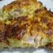 Zucchini casserole with chicken fillet and cheese