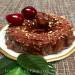 Chocolate cake with cherries without flour and sugar
