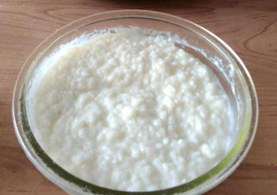 Rice porridge with milk in Oursson MP5002
