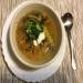 Light cabbage soup from sauerkraut and champignons