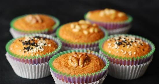 Low Carb Sesame Urbech Muffins
