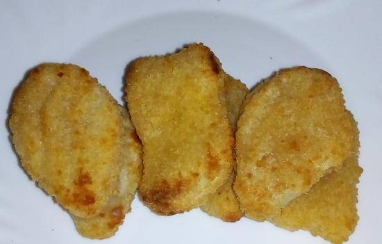 Nuggets for a grandson in 15 minutes (when the stove is not working)