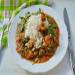 Etouffee with shrimps