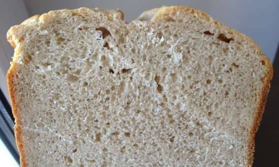 Wheat and barley bread