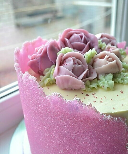 Sugar leaf - cake decor