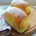 Lenten buns-rolls with tang-jong infusion
