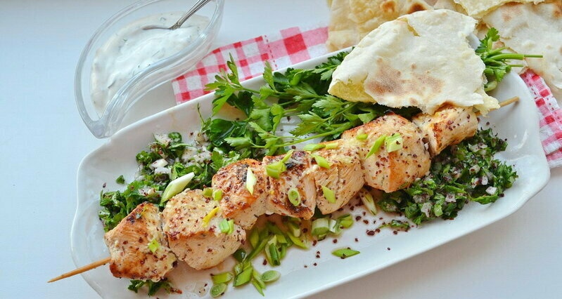 Shish tauk - Lebanese chicken skewers
