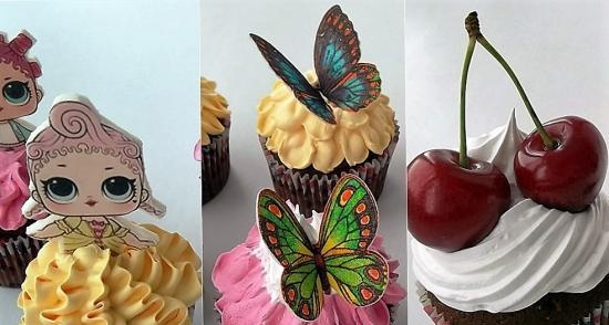 Three ways to decorate cupcakes (+ video)