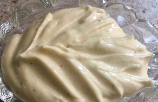 Mayonnaise in Ninja blender with iQ system