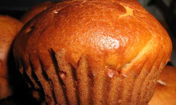 Muffin di cagliata leggera