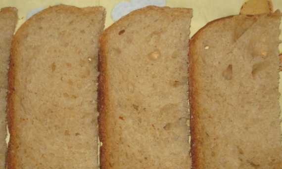 Soft oat bread in a bread maker