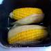 Corn on the cob in a double boiler