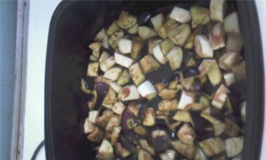 Eggplant for mushrooms (traditional Kuban dish)