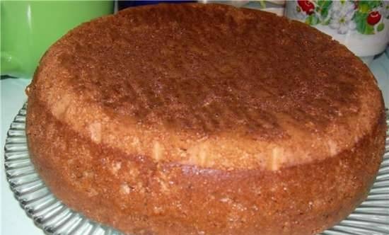 Cake "Prague" in the rice cooker "Comfort"