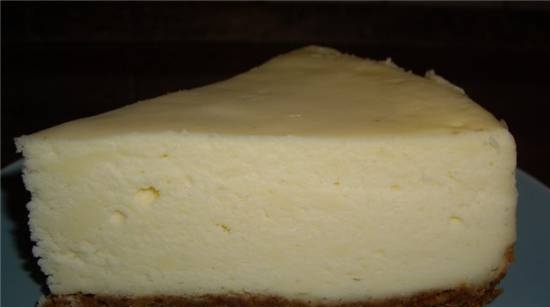 Tropical Cheesecake with Mango Sauce (Whirlpool OAS KP8V1 IX Oven)