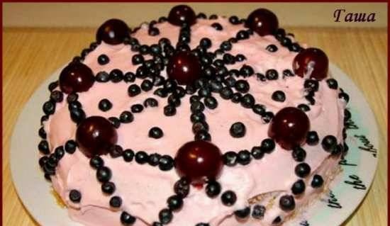 "Berry season" cake