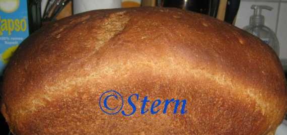 Wheat-rye bread with oatmeal and cold dough mayonnaise