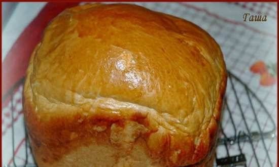 Gastronomic bread (bread maker)