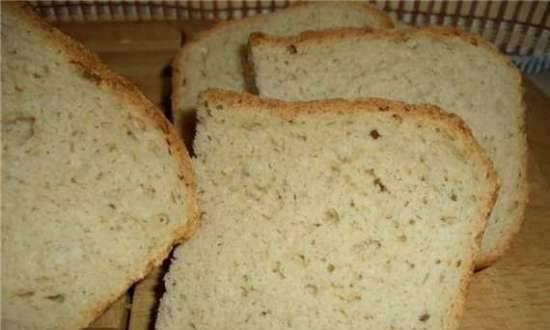 לחם שיפון עם מחמצת יומית (תנור)