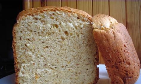 Orange sesame bread (bread maker)