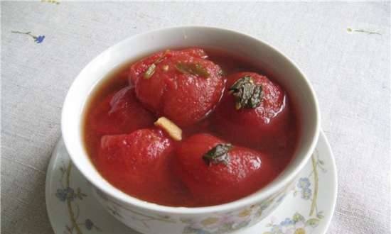 Pomidory we własnym soku