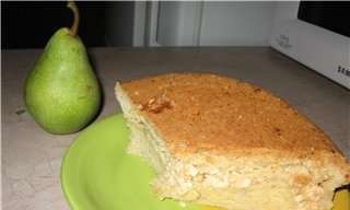 פאי לחם קצר עם גבינת קוטג 'ומילוי תפוחים