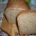 Chleb budyniowy ze słodem na zakwasie. ( w piecu)