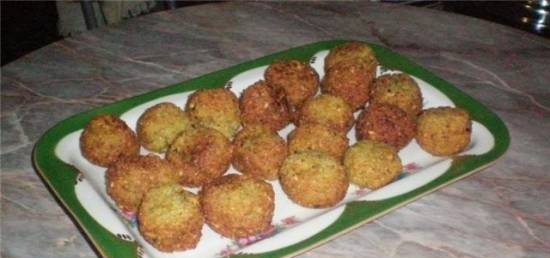 Falafel - chickpea balls