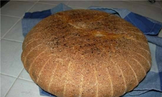 Simple Whole Grain Sourdough Bread