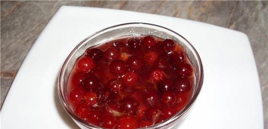Cranberry sauce (for turkey)