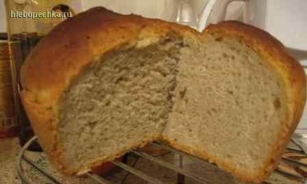 Homemade bread without yeast.