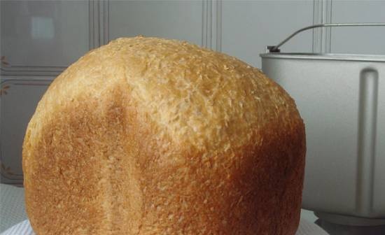 Bread "Coconut elegy" (bread maker)