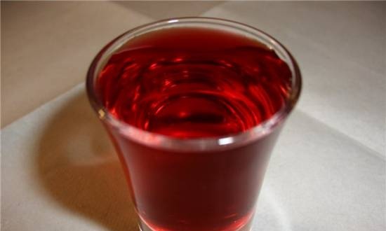 Liqueur "Natural cranberry"