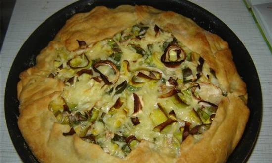 Green onion pie