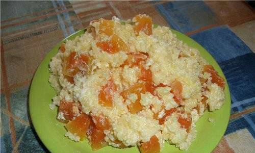 Pumpkin - millet porridge with pumpkin (Panasonic SR-TMH 18)