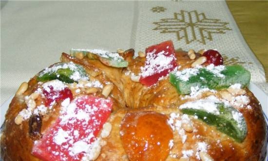 עוגת חג מולד פורטוגזית "מלך העוגות"