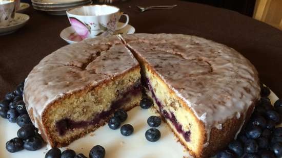 Blueberry Surprise Cake (Maida Heatter)
