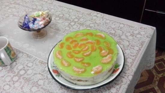 Eper-joghurtos keksz torta (tojás nélkül)