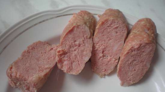 Salsiccia di maiale e manzo da 50 a 50